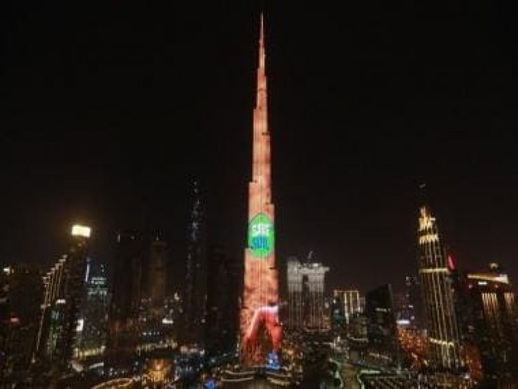 Burj Khalifa lights up in support of Save Soil movement