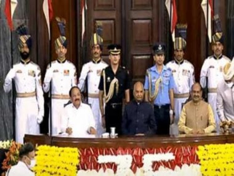 MPs should always follow Gandhian philosophy while debate, dissent in Parliament: President Kovind in farewell speech