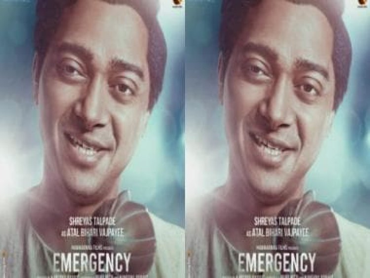 Shreyas Talpade to play Bharat Ratna Atal Bihari Vajpayee in Kangana Ranaut’s Emergency