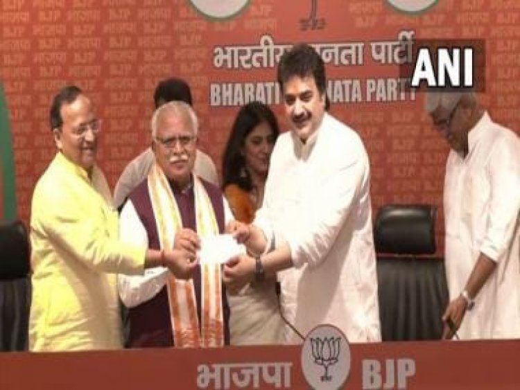 Ex-Congress leader Kuldeep Bishnoi joins BJP