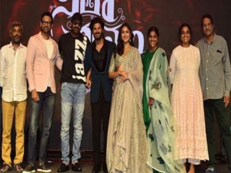 Prabhas keeps it casual as he attends the pre-release event of Sita Ramam with Dulquer Salmaan and Mrunal Thakur