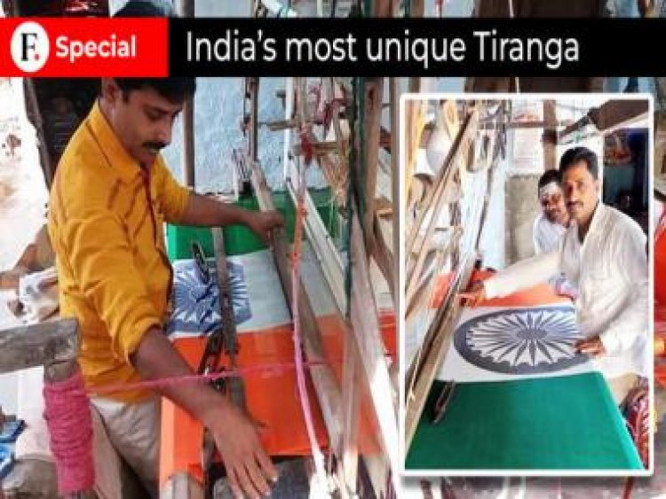 Meet the man who sold his house to weave India’s first ‘Tiranga’ on a single fabric without stitches for Rs 6.5 lakh