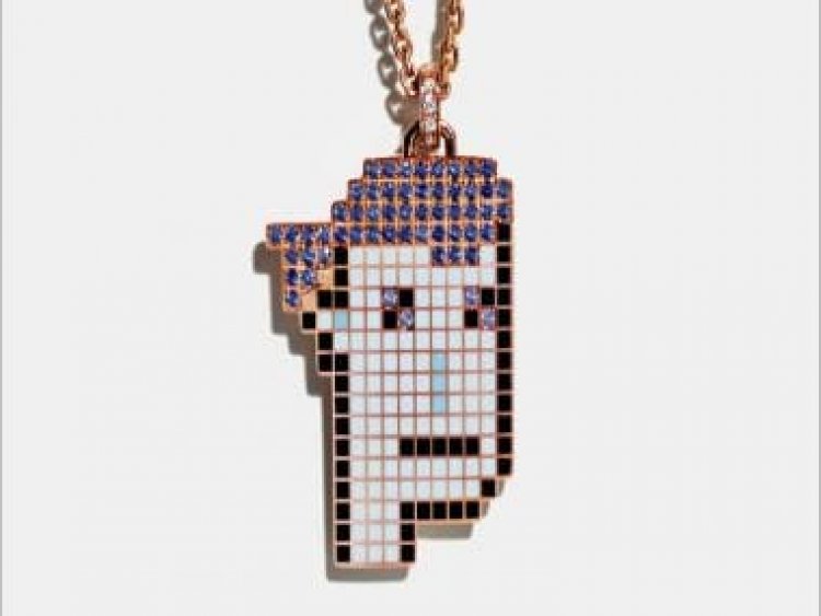 What are Tiffany's custom CryptoPunk 'NFTiff' pendants?