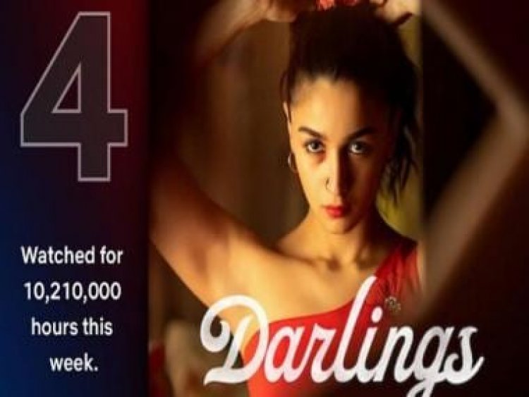 Alia Bhatt's Darlings amasses over 10 million viewing hours in three days