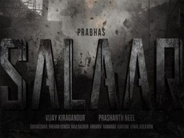 Prabhas leaves fans excited as Salaar to be officially announced on Independence Day