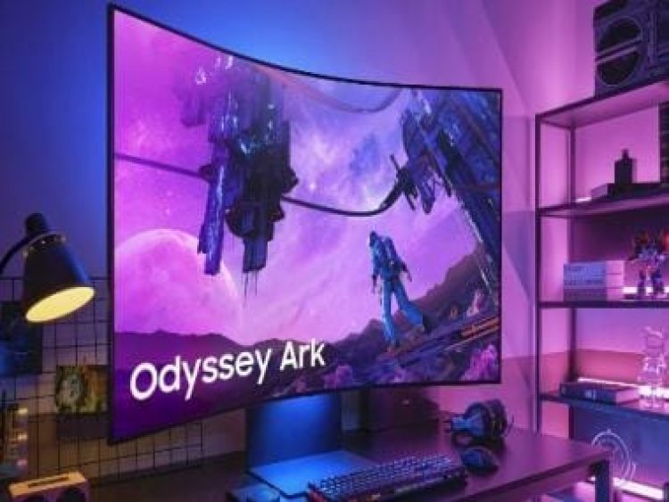 Samsung launches the new Odyssey Ark, a 55" 165Hz 4K gaming monitor worth Rs 2.78 lakhs