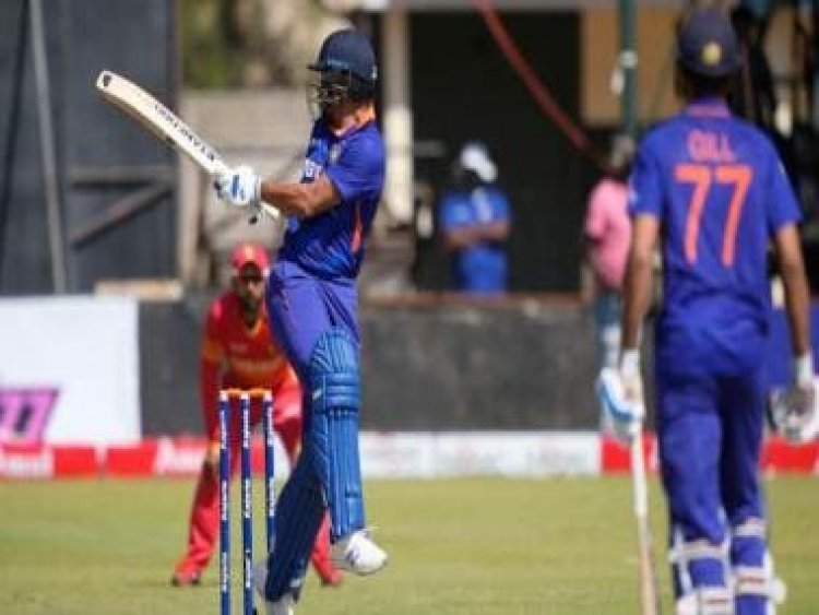 India vs Zimbabwe 1st ODI Live cricket score and ball by ball commentary: IND are 158/0 after 27 overs in 190-run chase