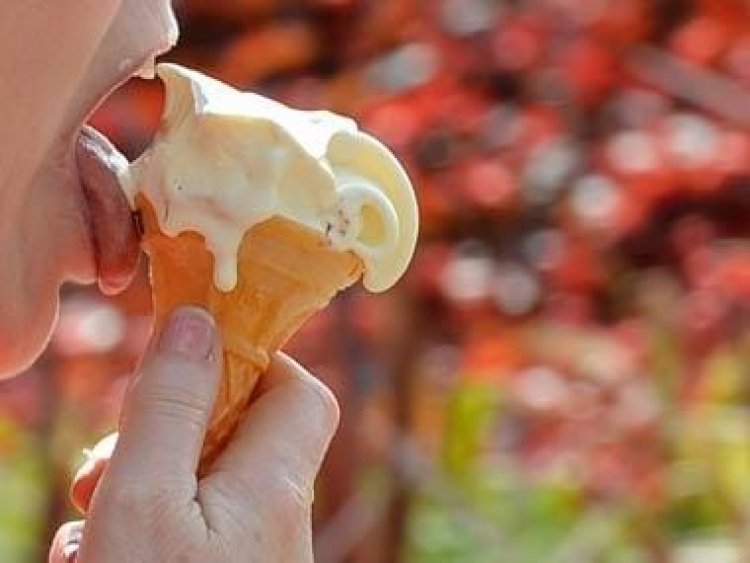 Video of bizarre garlic ice cream baffles internet users