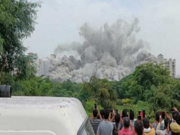 Twin Towers demolition largely successful, says Noida Authority CEO Ritu Maheshwari; residents heave sigh of relief