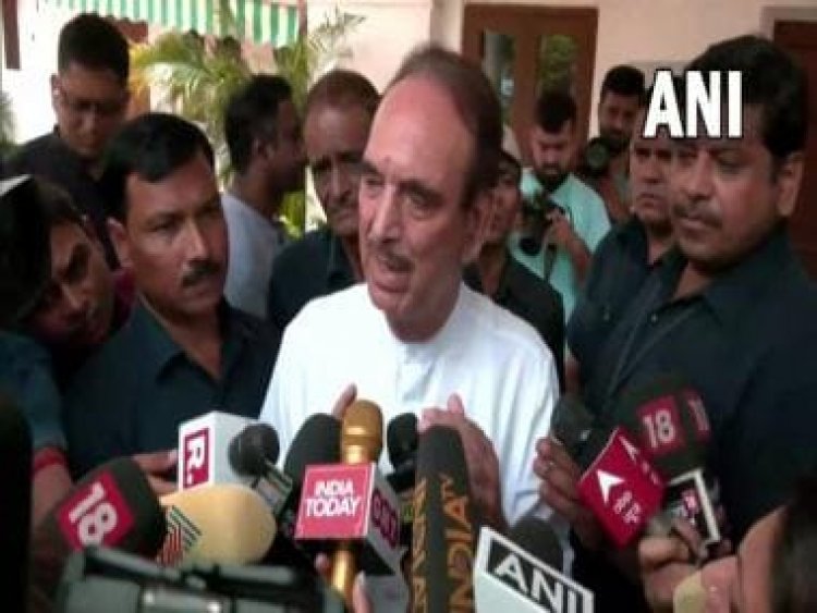 Modi an excuse, Congress miffed since G23 letter which questioned them: Ghulam Nabi Azad