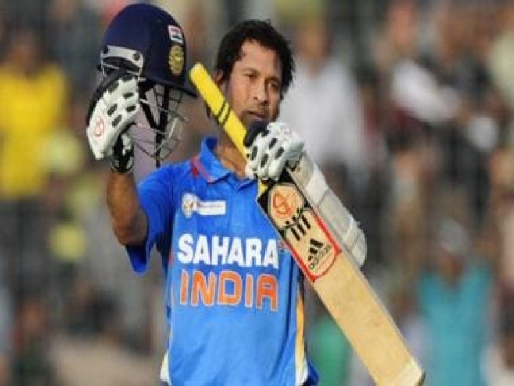 Watch: Sachin Tendulkar exhibits his brilliant batting skills on National Sports Day