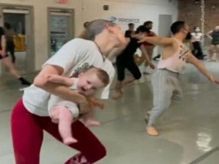 Watch: Brooklyn mom performing ballet holding her baby takes over internet