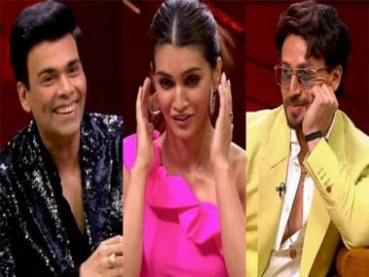 Here are the best moments from Tiger Shroff and Kriti Sanon’s Koffee With Karan 7 episode