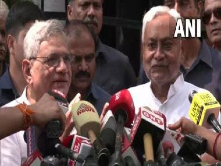'Not even the claimant': Nitish reiterates he has no PM ambitions after meeting Yechury