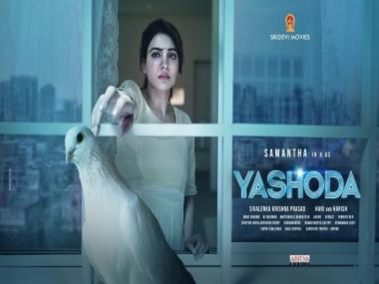 Yashoda, Samantha Prabhu's debut Hindi theatrical release, will be released on September 9; the countdown has begun