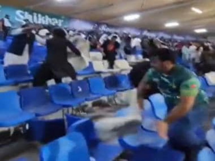 Watch: Afghanistan-Pakistan fans clash after Asia Cup match, damage Sharjah stadium property