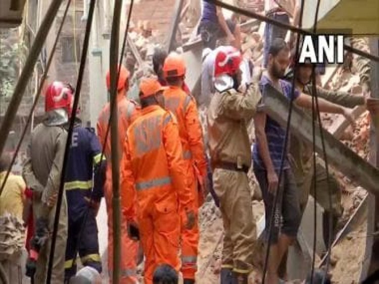 Delhi: Five injured, seven trapped as building collapses in Azad market; rescue efforts underway