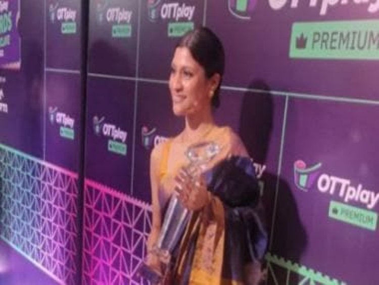 Konkona Sensharma expresses gratitude as she wins an award for her performance in Mumbai Diaries 26/11