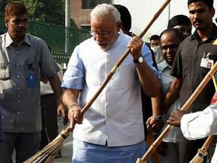 Swachh Bharat or Modi@72: The Prime Minister for Cleanliness on World Cleanup Day
