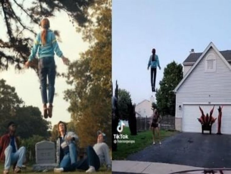 Watch: Duo replicates floating Max from Stranger Things as Halloween decoration; netizens bewitched