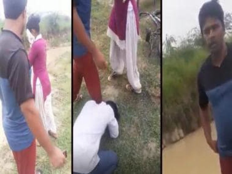 Prayagraj Video Shocker: 3 youths brutally molest girl even as finace fell on their feet