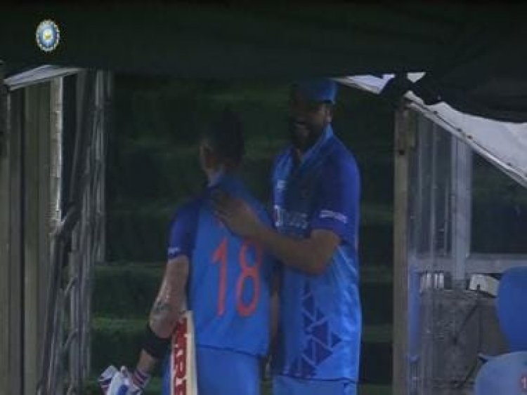 Rohit Sharma applauds Virat Kohli after match-winning knock against Australia; Watch video