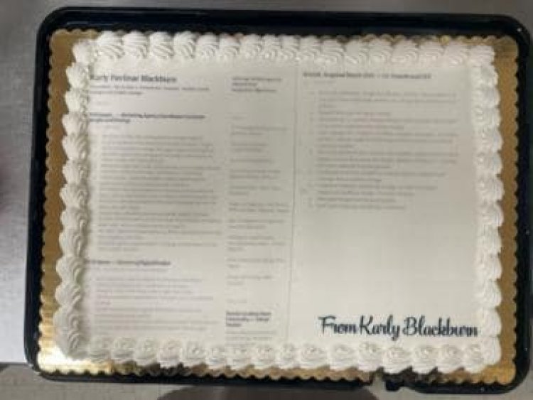 Viral: Job seeker sends resume printed on cake to Nike, check post
