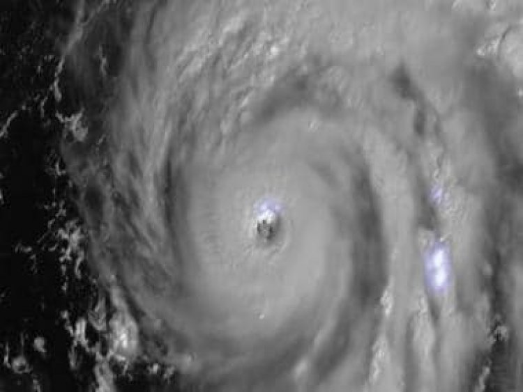 Watch: Shocking satellite footage shows lightning bolts near Hurricane Ian's eye