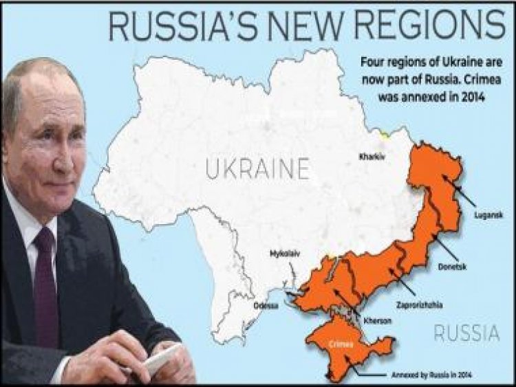 'Not striving for Soviet Union's return,' says Putin as Russia formally annexes four Ukrainian regions