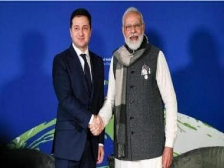 PM Modi speaks to Ukraine's Volodymyr Zelenskyy, conveys India’s readiness to contribute to any peace efforts