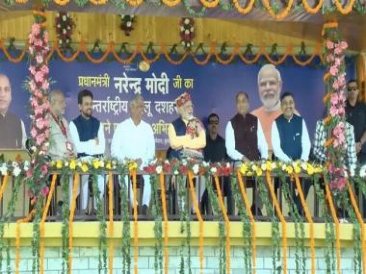 PM Modi Himachal Visit LIVE: Prime Minister Narendra Modi participates in Dussehra Rath Yatra