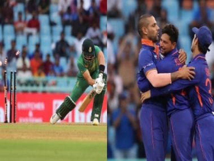 India vs South Africa: Kuldeep Yadav sends Aiden Markram packing with a ripper; Watch Video