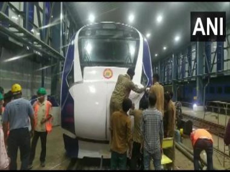 Vande Bharat Express accident: Nose Cone Cover of front coach replaced with new one in Mumbai