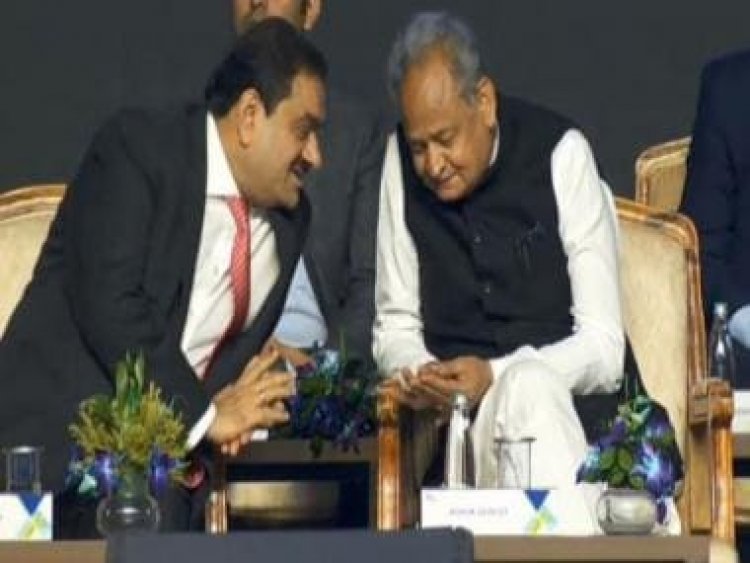 Ashok Gehlot belittles Rahul Gandhi once again, fetes ‘berated’ Gautam Adani at investors summit