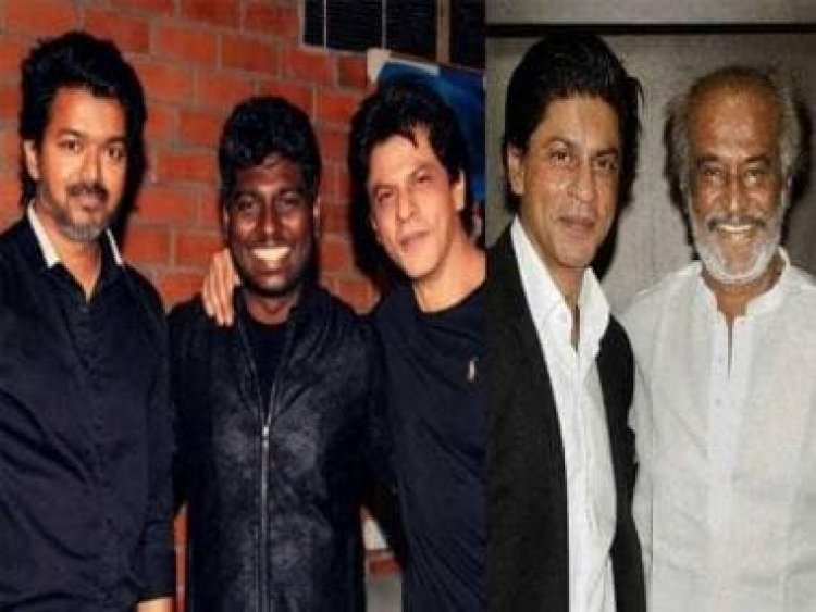 Shah Rukh Khan wraps shooting of Atlee's Jawan, gets greeted by Rajinikanth and Thalapathy Vijay