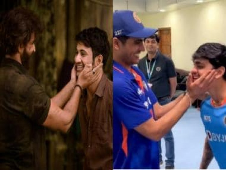 Shubhman Gill takes inspiration from Hrithik Roshan's Vedha as he praises Ishan Kishan; Check out Vedha's epic reaction!