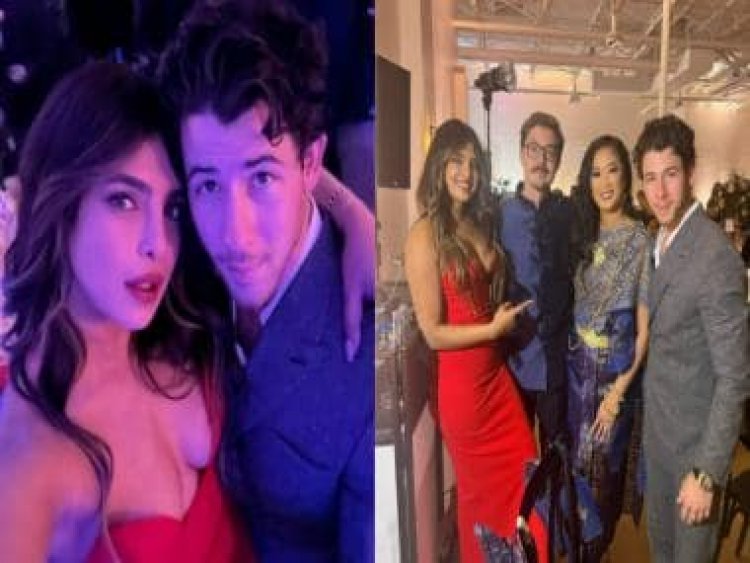 Priyanka Chopra and Nick Jonas arrive in style at friend's wedding; pictures go viral