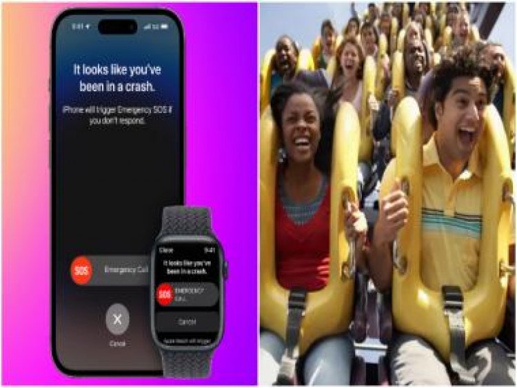 iPhone 14 and Apple Watch crash detection trigger false emergency SOS calls on basic roller coasters