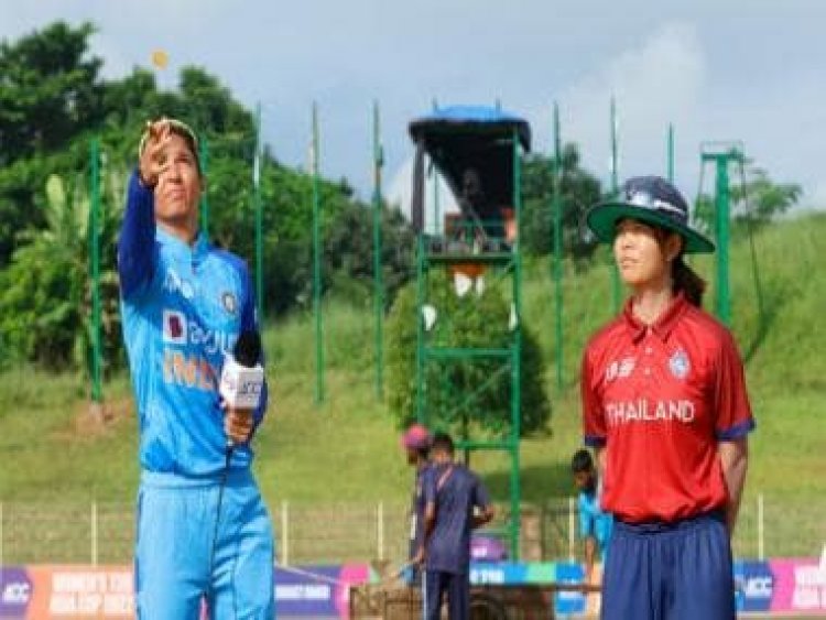 India vs Thailand Live Score and Commentary, Women's Asia Cup 2022 Semi-final 1