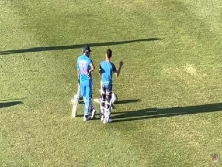 Virat Kohli gives batting tips to Hardik Pandya after India’s loss against Western Australia XI; Watch