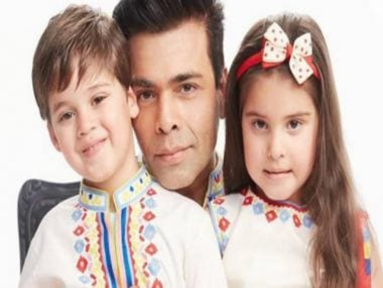 Karan Johar’s twins Yash and Roohi roast him for singing 'badly' on TV, filmmaker shares hilarious video