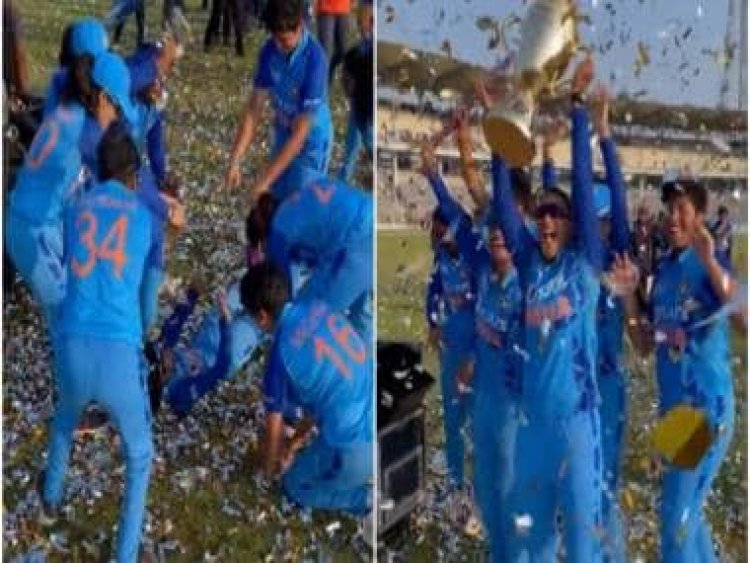 Women’s Asia Cup 2022 Final: Watch Team India’s special celebration after winning seventh title
