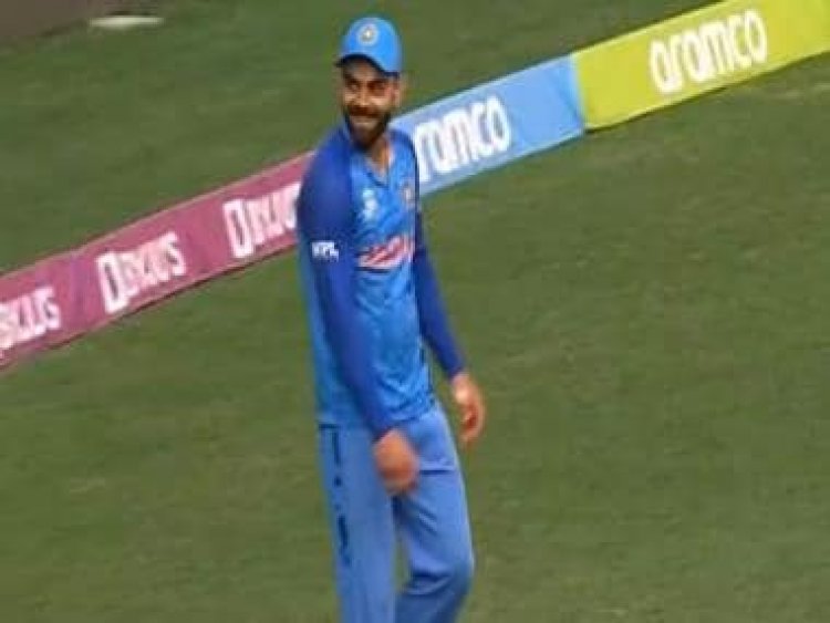 Watch: Virat Kohli's stunning one-handed catch and direct hit in India vs Australia warmup match