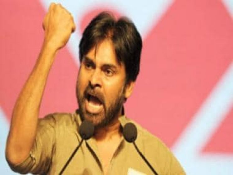 WATCH: With chappal in hand, Pawan Kalyan warns YSRCP 'goons' over 'package star' taunt