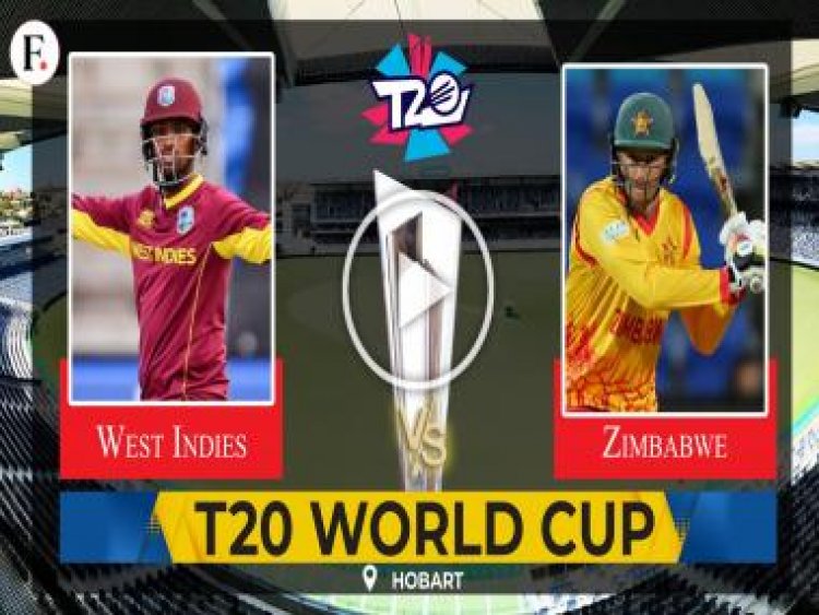 West Indies vs Zimbabwe T20 World Cup Live Score and Updates: WI off to quick start in a do-or-die situation