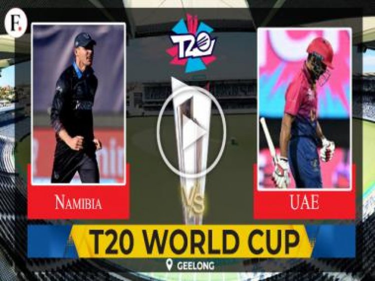 Namibia vs UAE Live score T20 World Cup: UAE make steady start in do-or-die match for Namibia