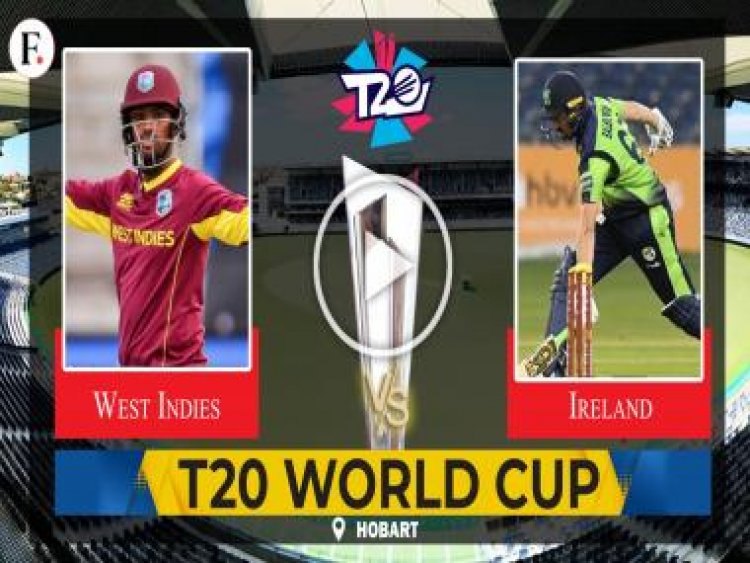 West Indies vs Ireland T20 World Cup, Live Score and updates: WI bat first against IRE, 58/2 after 8 overs