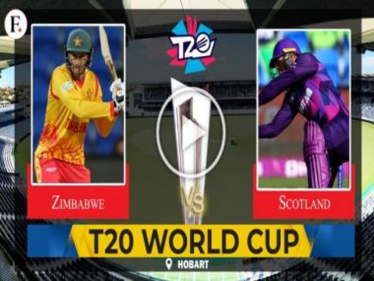 Scotland vs Zimbabwe Live Cricket Score, T20 World Cup: SCO vs ZIM at Bellerive Oval in Hobart