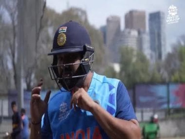 Rohit Sharma in nets: ‘He is the most dangerous bowler’, ‘Shot DK’; watch his practice session