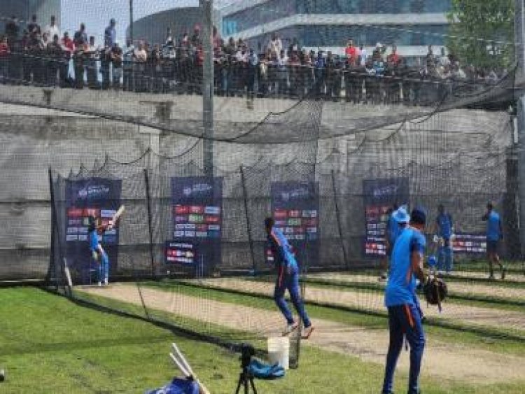 India vs Pakistan, T20 World Cup: Hundred of fans cheer Men in Blue, play dhol during net session – Watch